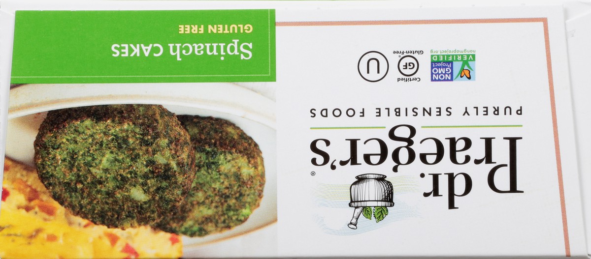 slide 13 of 13, Dr. Praeger's Purely Sensible Foods Spinach Cakes, 6 ct; 10 oz