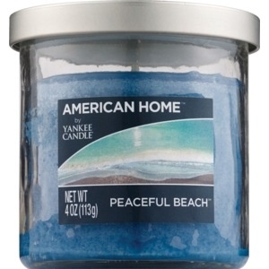 slide 1 of 1, Yankee Candle American Home Tumbler Candle Peaceful Beach, 4 oz