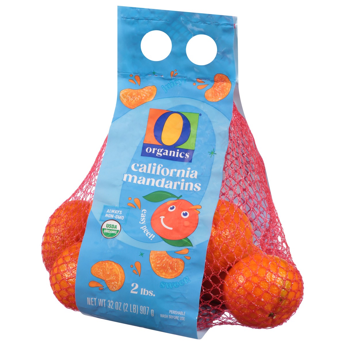 slide 3 of 4, O Organics California Mandarins In Bag - 2 Lbs, 2 lb