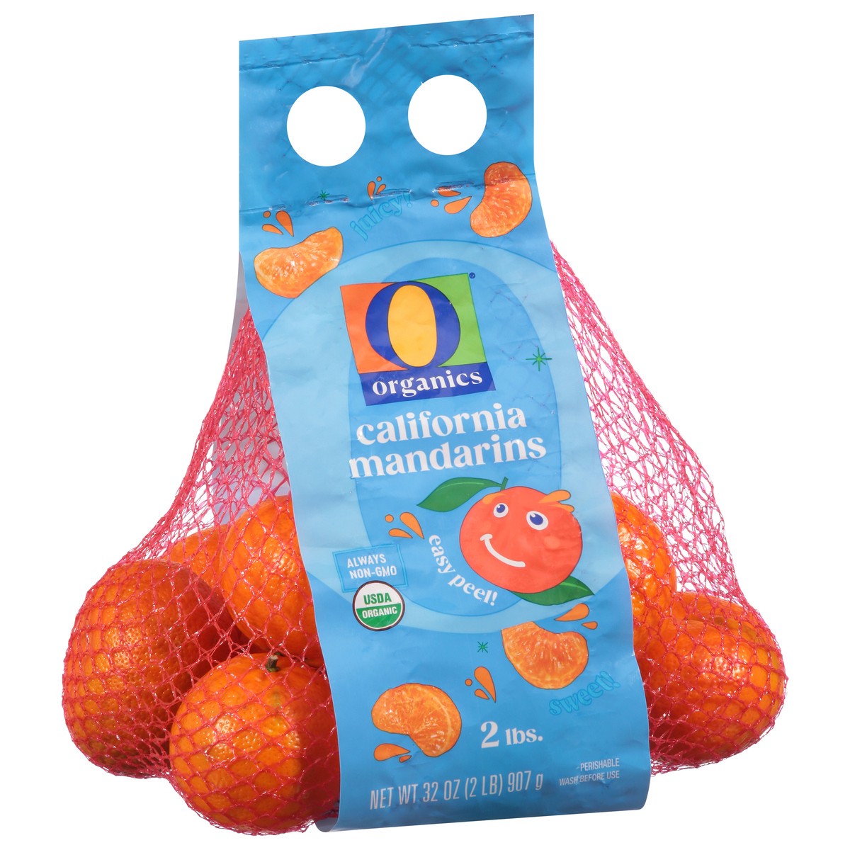 slide 4 of 4, O Organics California Mandarins In Bag - 2 Lbs, 2 lb