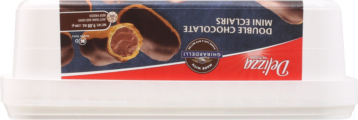 slide 9 of 9, Delizza Patisserie Double Chocolate Mini Eclairs 20 ea, 20 ct