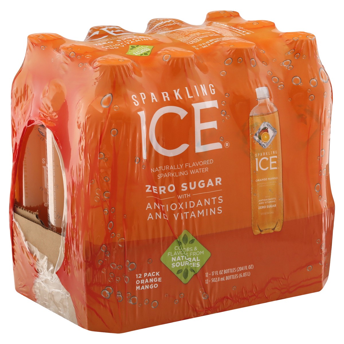 slide 2 of 10, Sparkling ICE Orange Mango, 17 Fl Oz Bottle Branded (Pack of 12), 12 ct; 17 fl oz