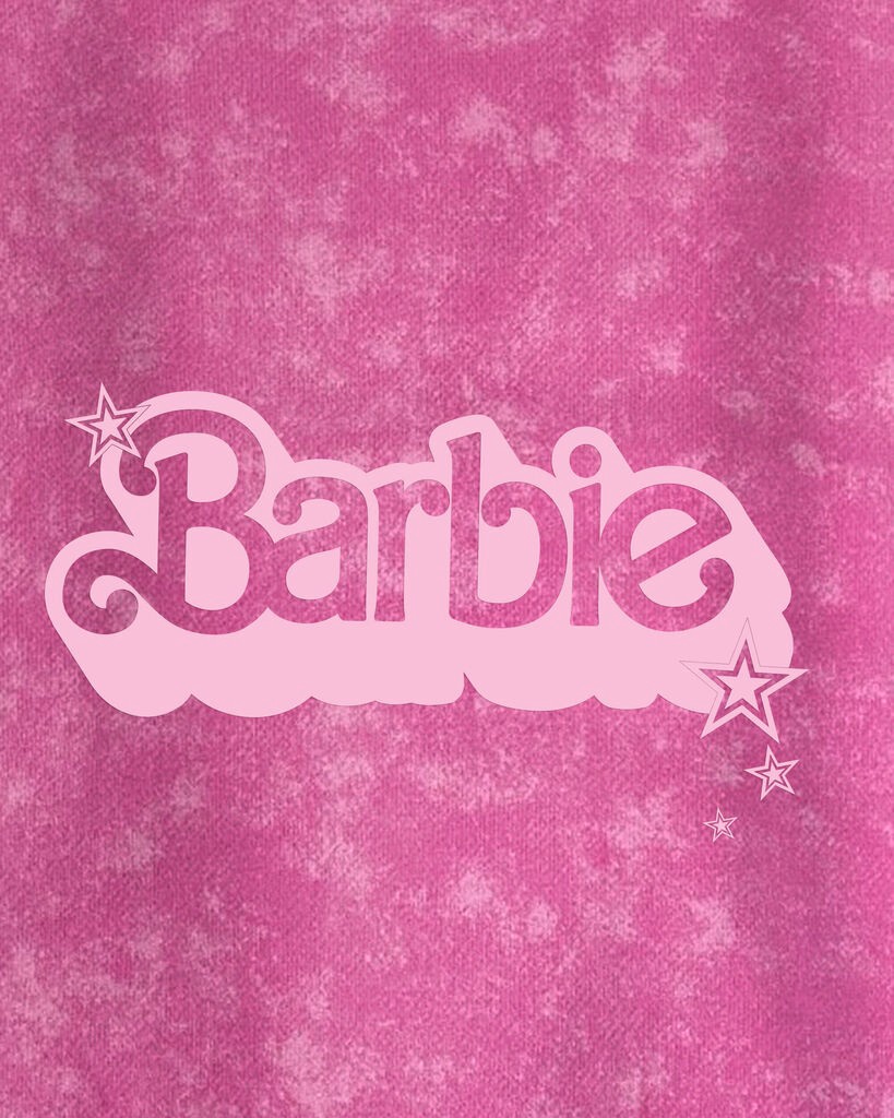 slide 2 of 3, Carters Kid Barbie Pullover Sweatshirt Pink 6-6X, 1 ct