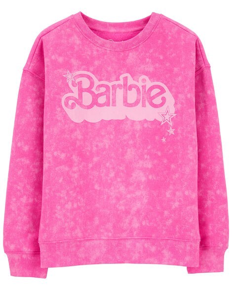 slide 1 of 3, Carters Kid Barbie Pullover Sweatshirt Pink 6-6X, 1 ct