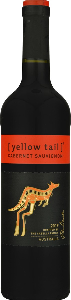 slide 1 of 9, [yellow tail] Australia Cabernet Sauvignon 750 ml, 750 ml