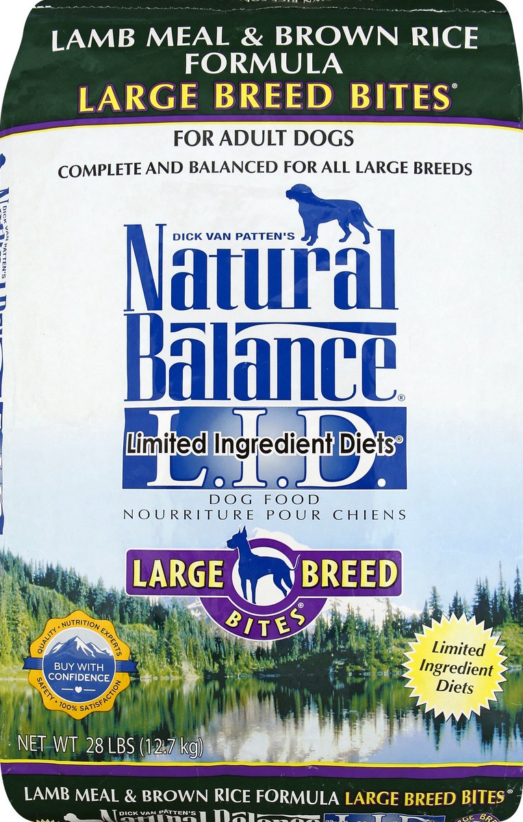 slide 6 of 6, Natural Balance Dog Food 28 lb, 28 lb