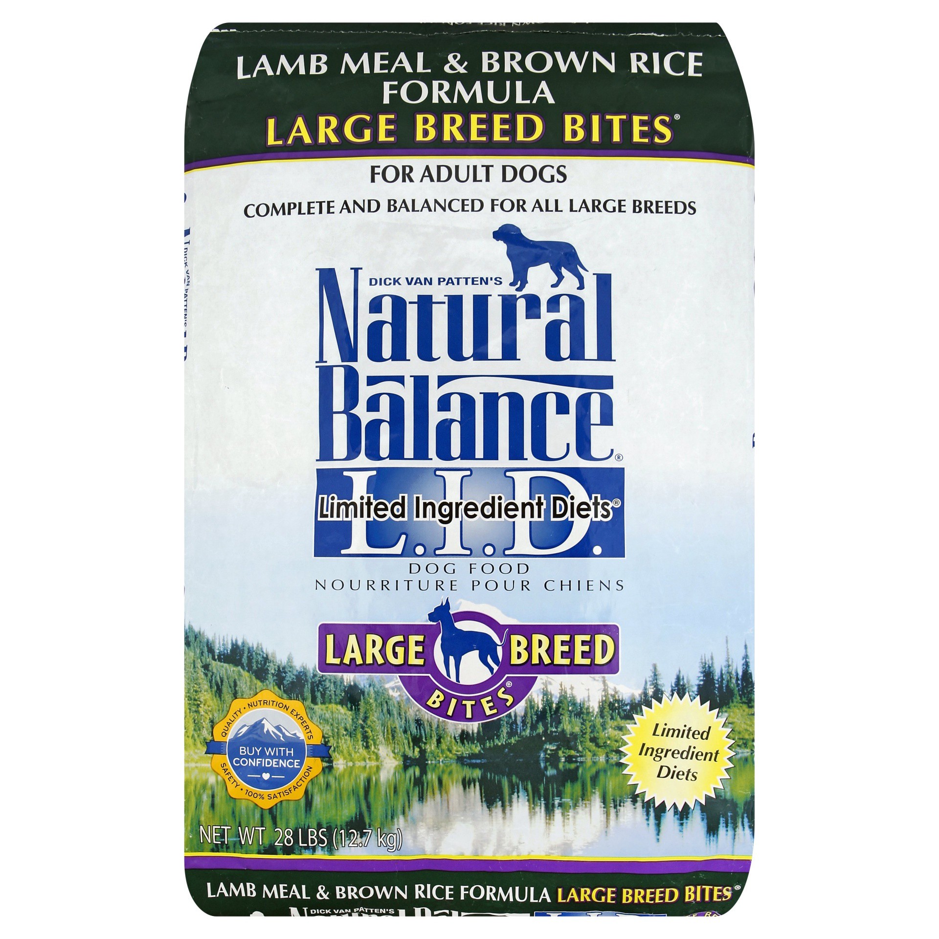 slide 1 of 6, Natural Balance Dog Food 28 lb, 28 lb