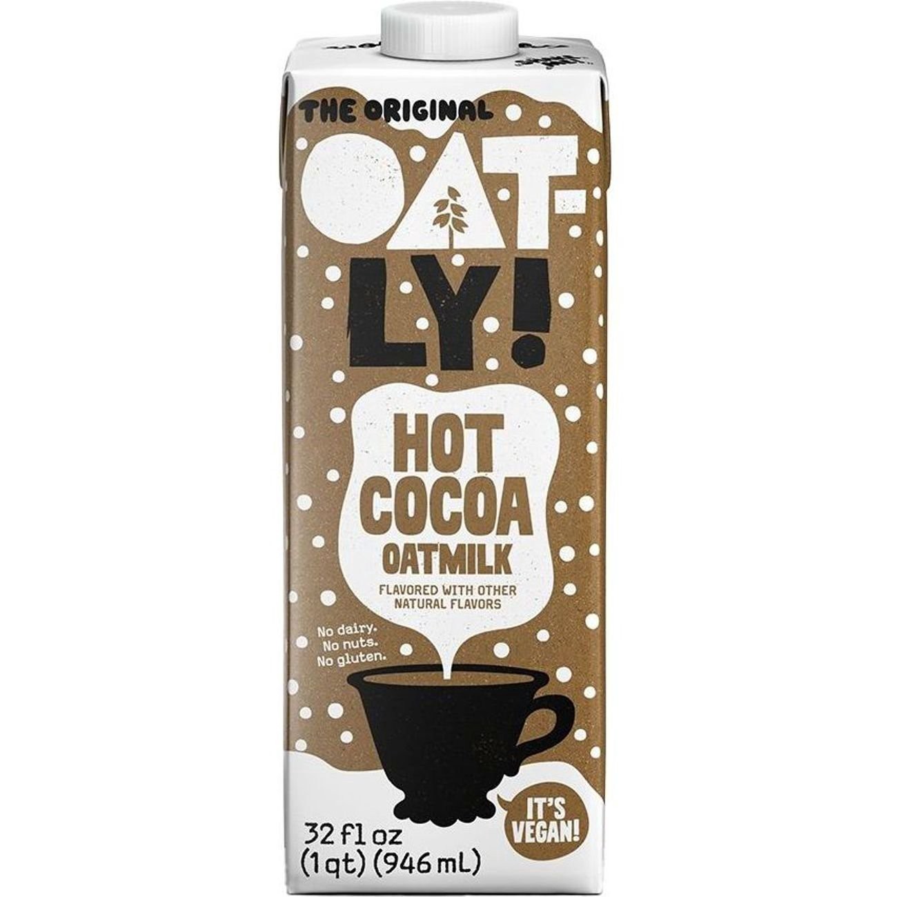slide 1 of 1, Oatly Hot Cocoa Oatmilk, 32 oz