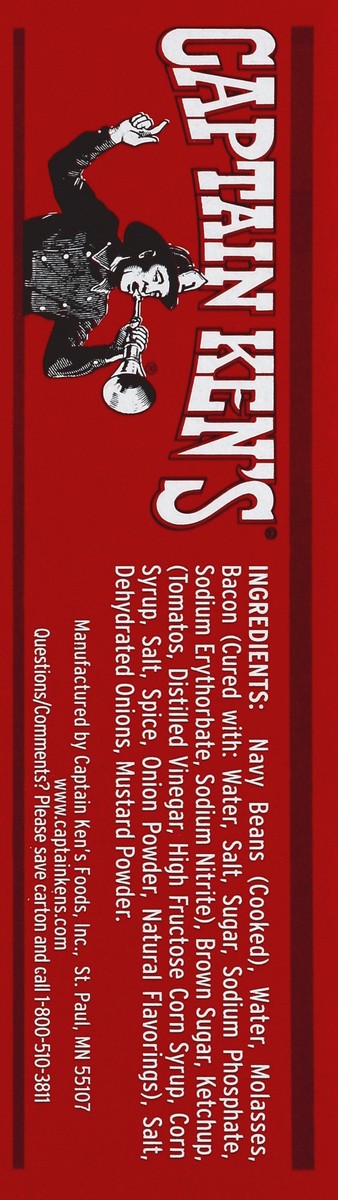 slide 4 of 4, Captain Kens Firehouse Original Recipe Oven-Baked Beans 14 oz, 14 oz