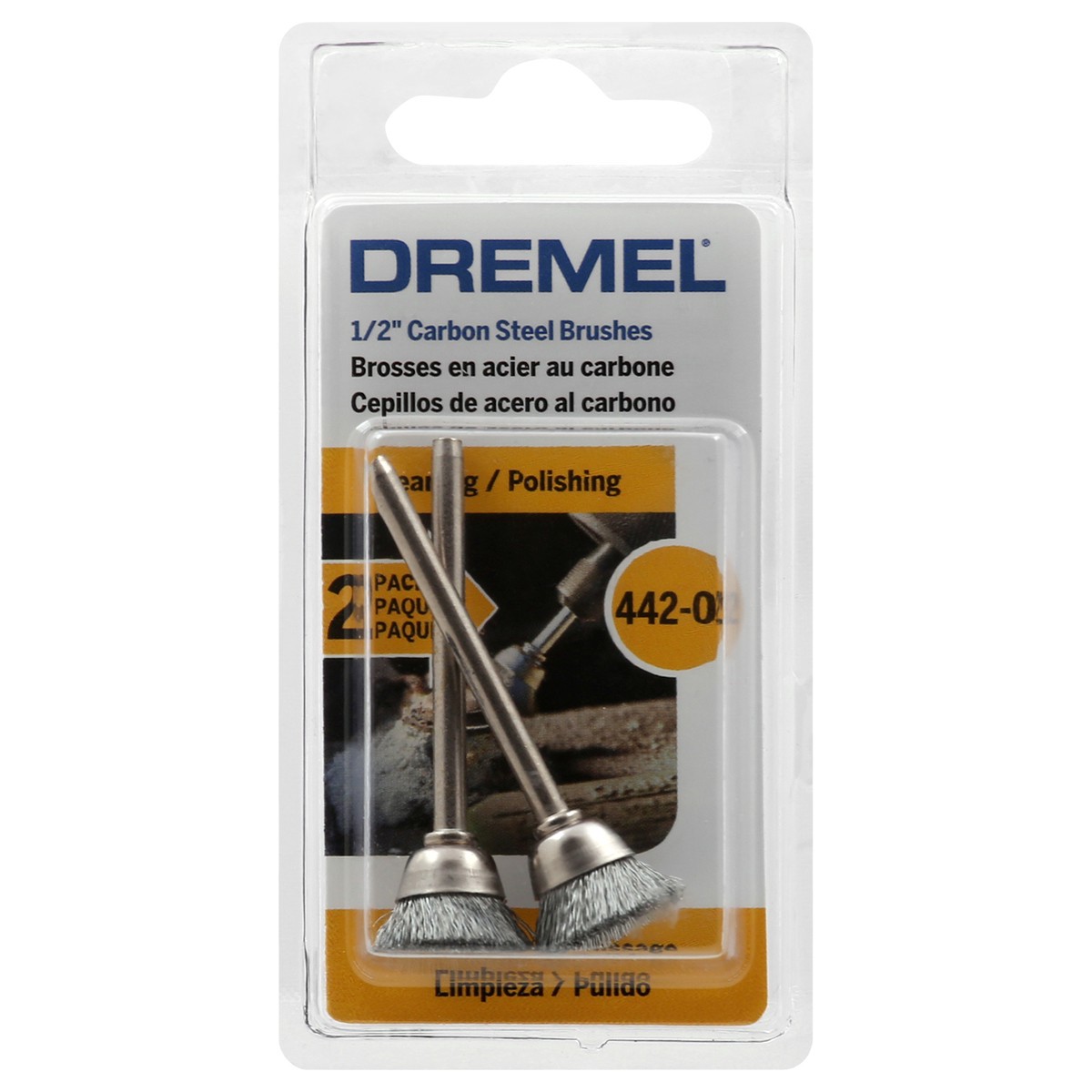 slide 7 of 7, Dremel Brushes 2 ea, 2 ct