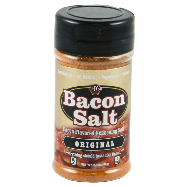 slide 1 of 2, J&D's Bacon Salt 2 oz, 2 oz
