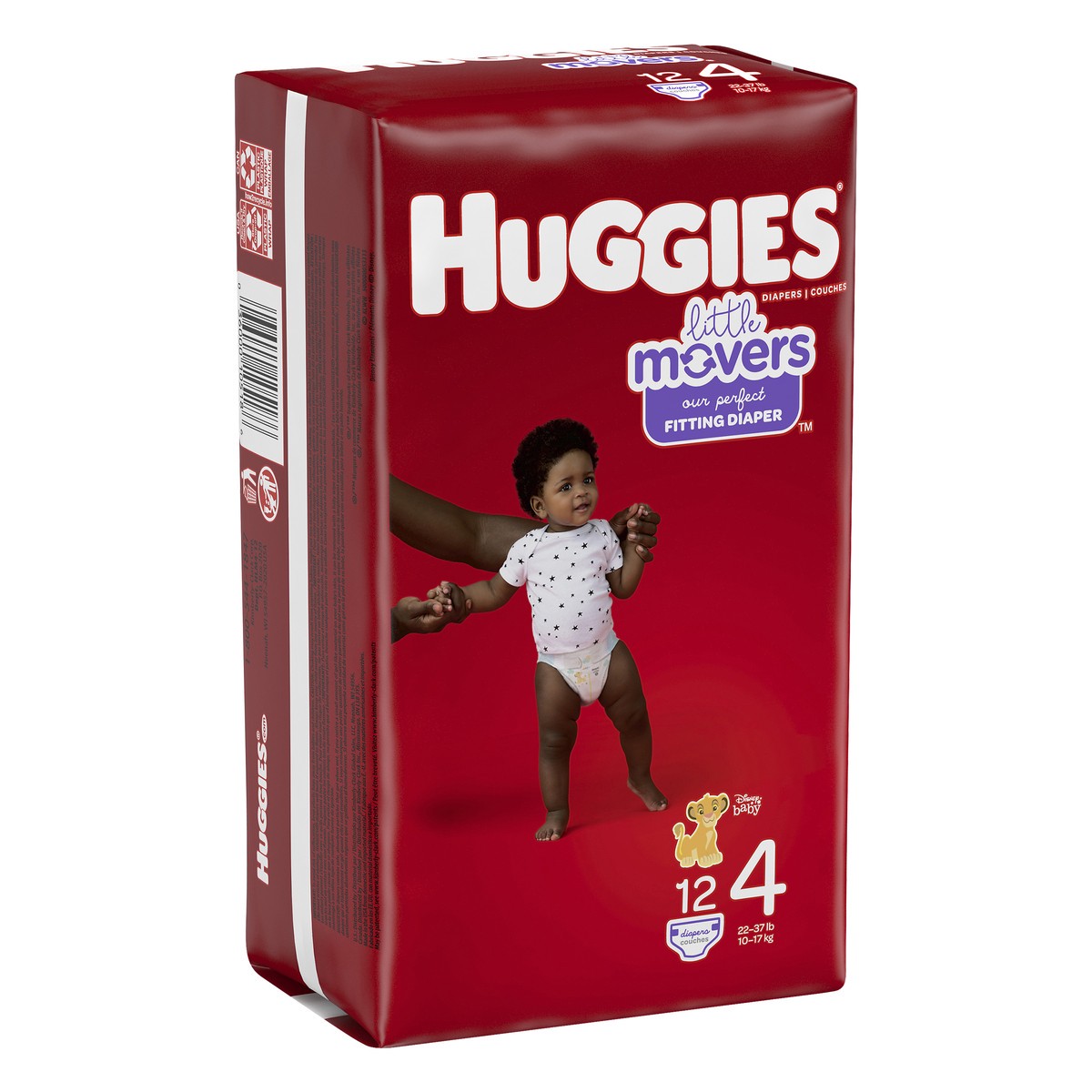 slide 2 of 9, Huggies Supreme Convpk Size 4, 12 ct