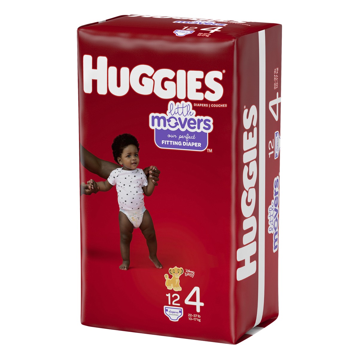 slide 3 of 9, Huggies Supreme Convpk Size 4, 12 ct