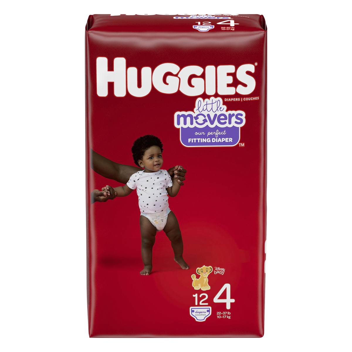 slide 1 of 9, Huggies Supreme Convpk Size 4, 12 ct