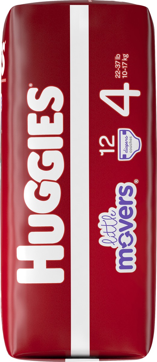 slide 8 of 9, Huggies Supreme Convpk Size 4, 12 ct