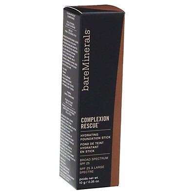 slide 1 of 1, bareMinerals Complexion Rescue Foundation Stick SPF 25 Sienna, 0.35 oz