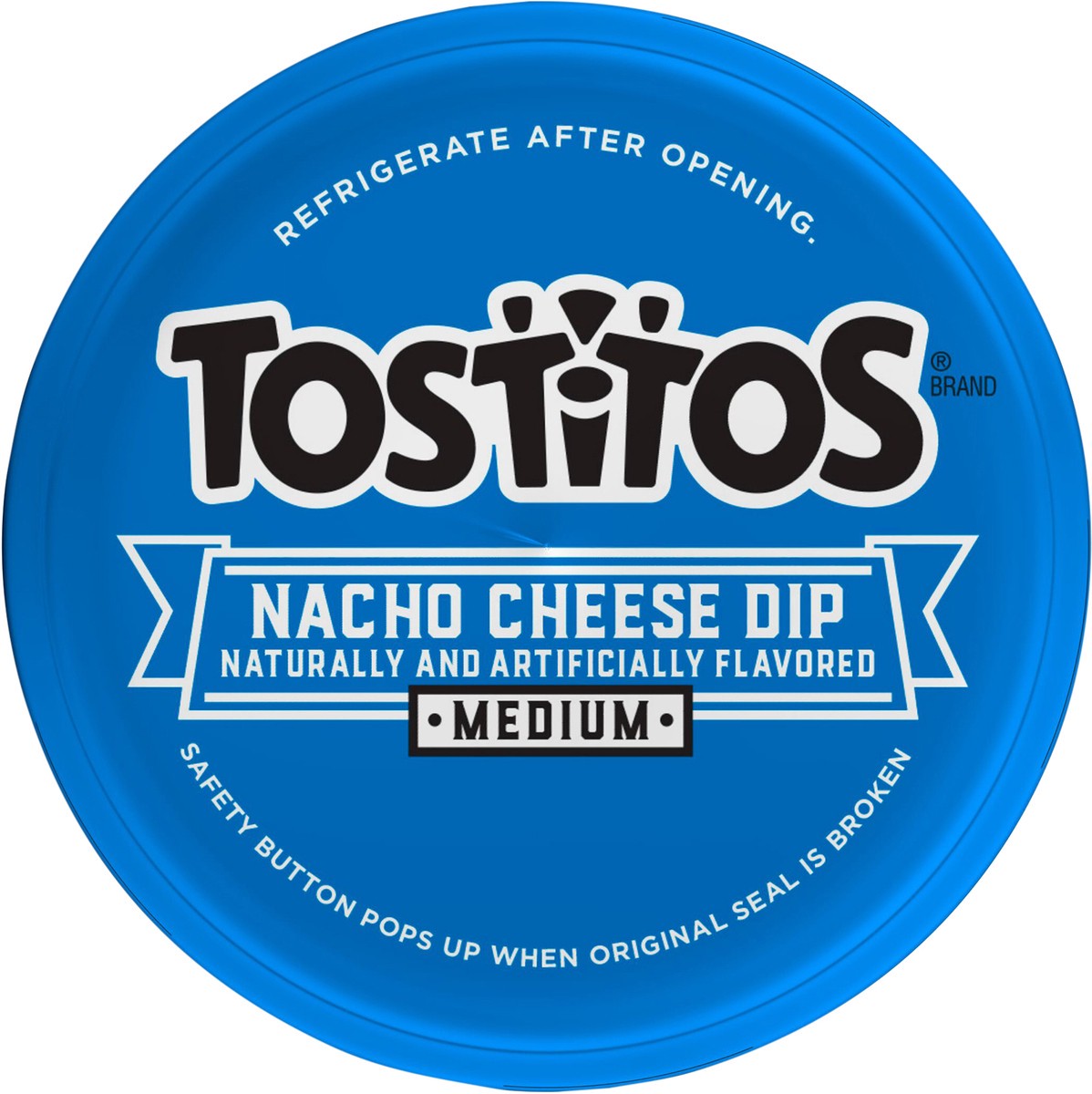 slide 7 of 11, Tostitos Cheese Dip, Nacho, Medium, 15.75 oz