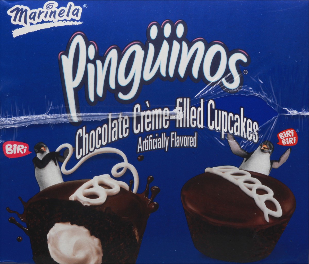 slide 7 of 10, Marinela Pinguinos Creme-Filled Cupcakes, 24 ct; 1.74 oz