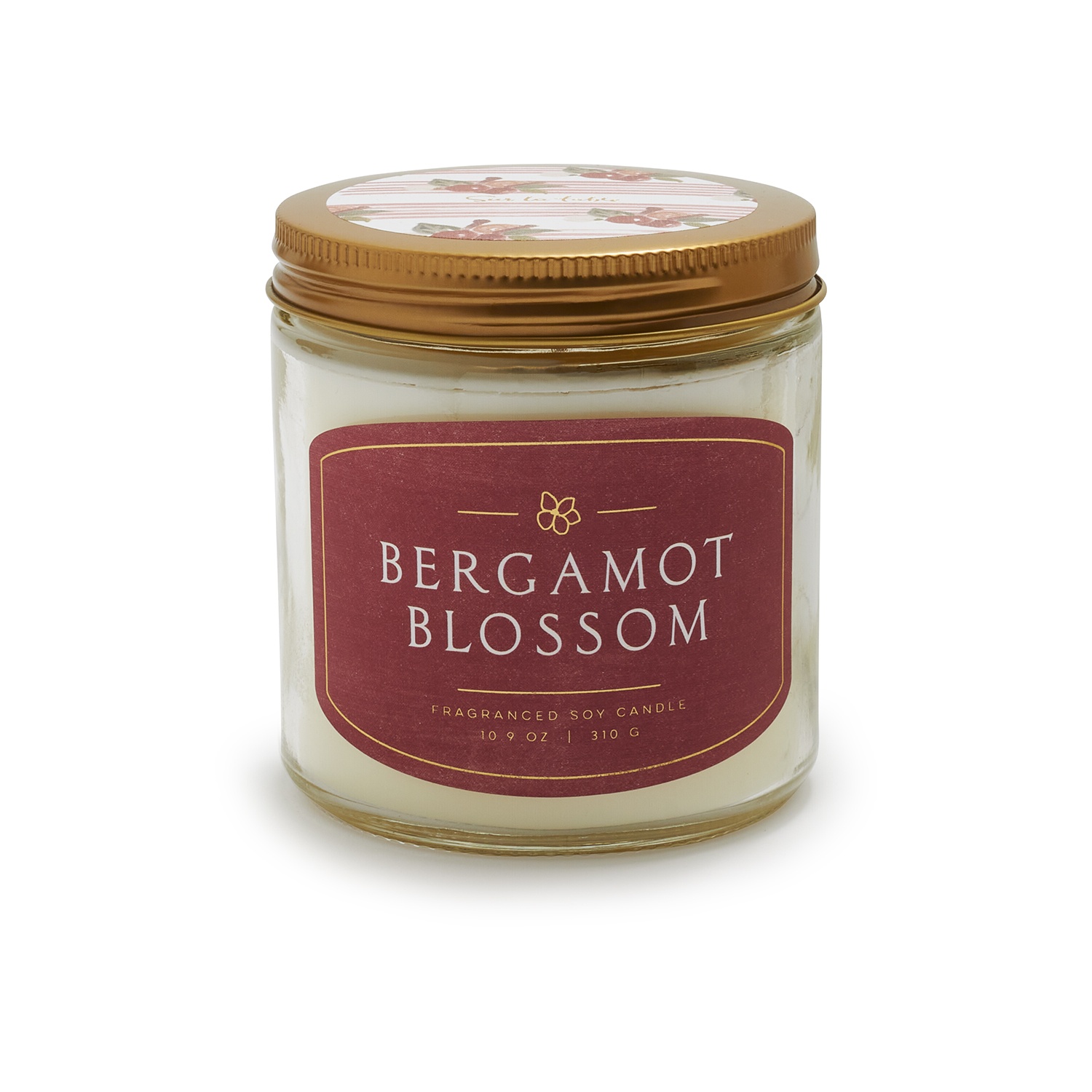 slide 1 of 1, Sur La Table Bergamot Blossom Candle, 10.9 oz