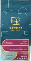 Patriot Peru La Florida Whole Bean Coffee- 10 oz