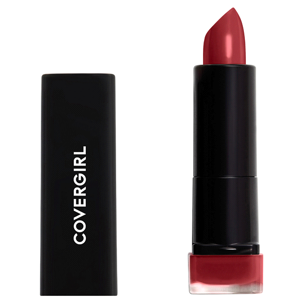 slide 1 of 1, Covergirl Exhibitionist Lipstick, Demi-Matte, Worthy, 0.1 oz