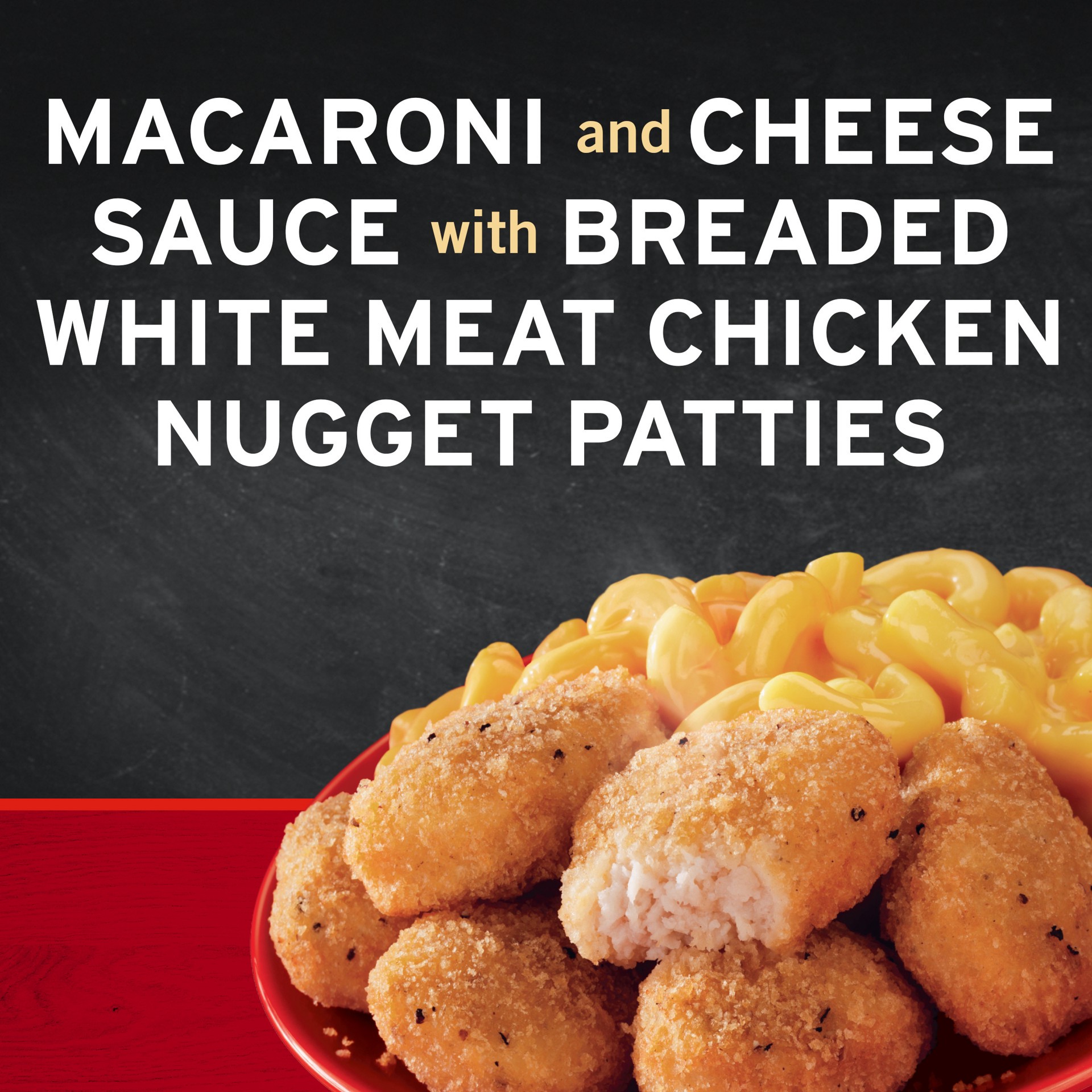 slide 3 of 5, Banquet Chicken Nuggets with Mac and Cheese, Frozen Meal, 6.2 OZ, 6.2 oz