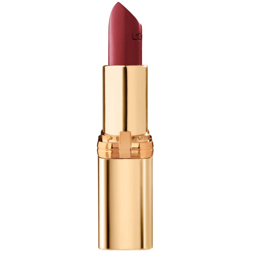 slide 2 of 8, L'Oréal Colour Riche Original Satin Lipstick for Moisturized Lips, Rouge St. Germain 120, 0.13 oz