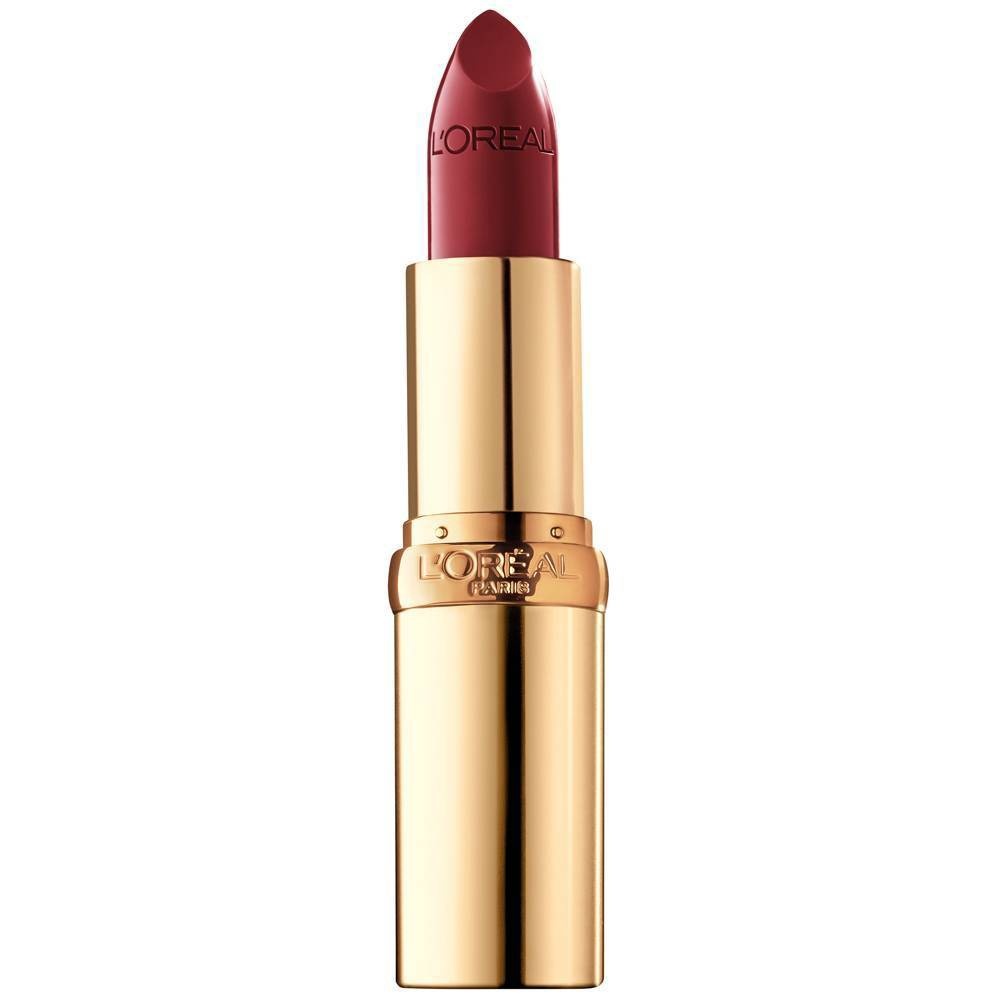 slide 8 of 8, L'Oréal Colour Riche Original Satin Lipstick for Moisturized Lips, Rouge St. Germain 120, 0.13 oz