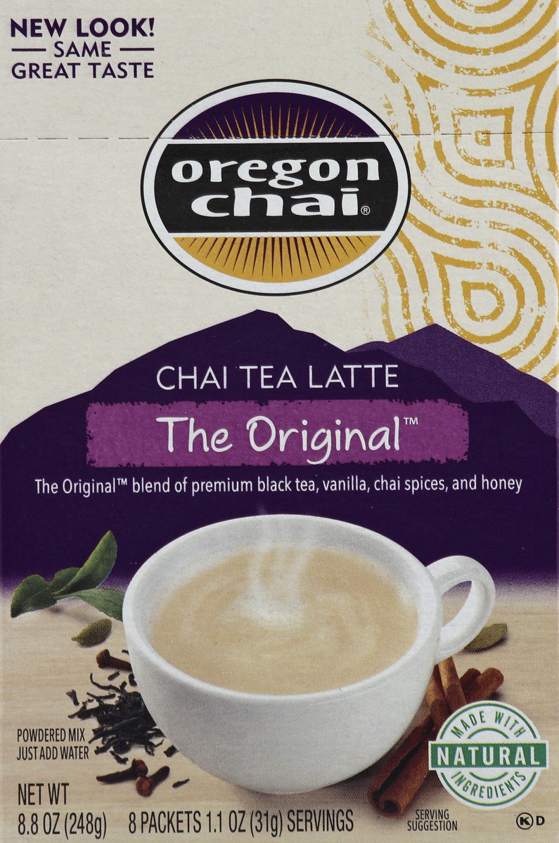 slide 4 of 4, Oregon Chai Chai Tea Latte 8 ea, 8 ct