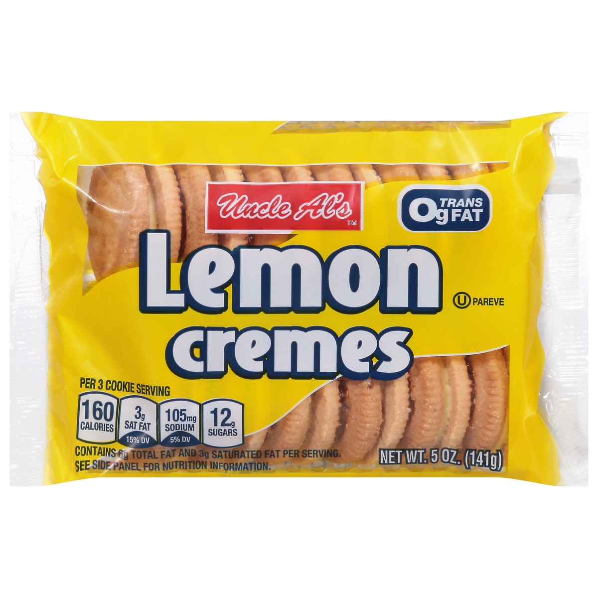 slide 2 of 14, Uncle Al's Lemon Cremes 5 oz, 5 oz