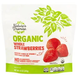 Nature's Promise Organic Whole Strawberries Frozen