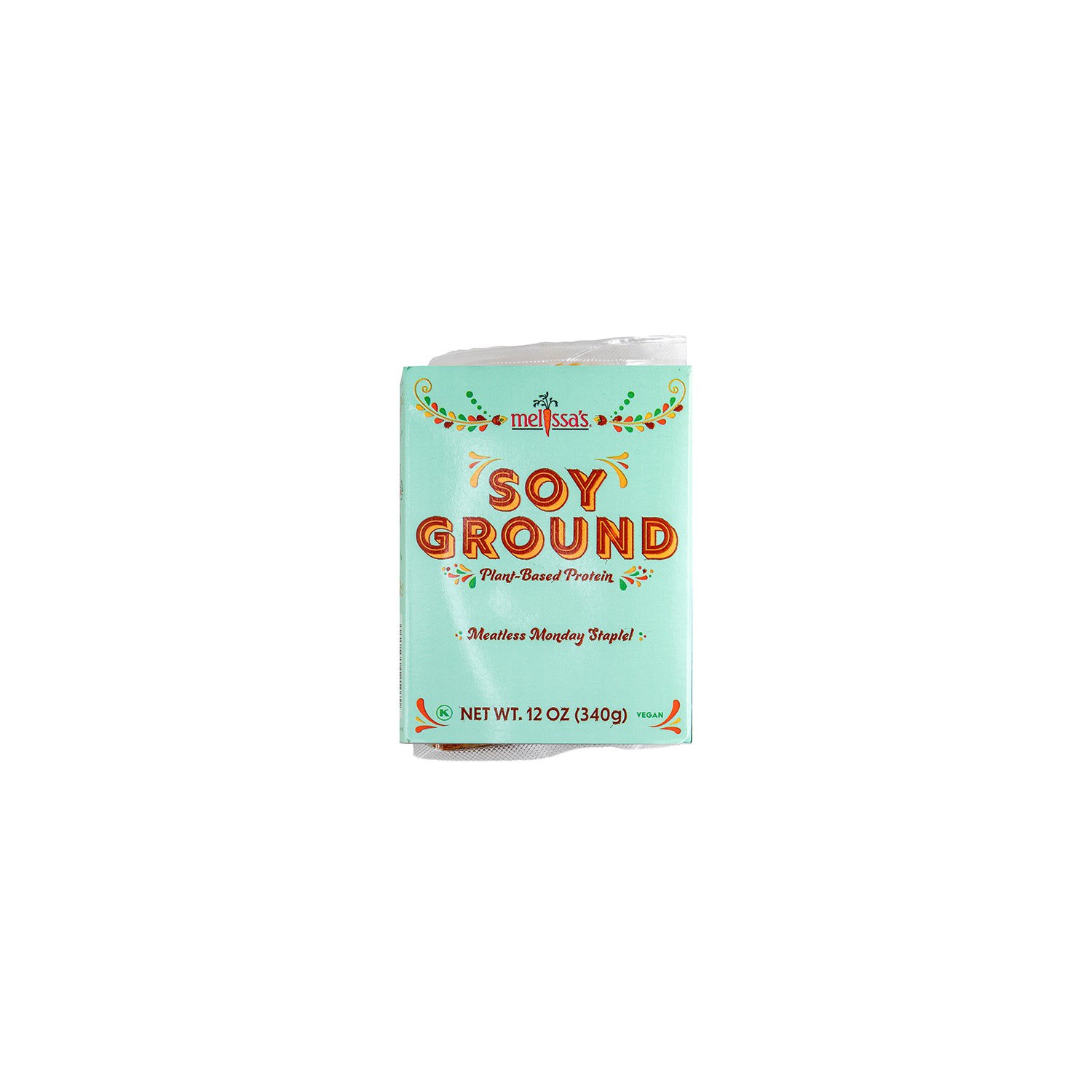 slide 1 of 1, Melissa's Soy Ground Meatless Alternative, 12 oz