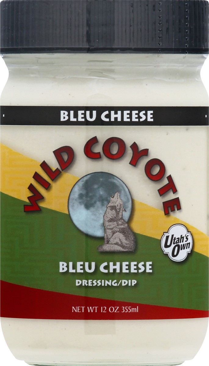 slide 13 of 13, Wild Coyote Bleu Cheese Dressing/Dip 12 oz, 12 oz