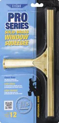 Ettore Brass Window Squeegee 12 Inches