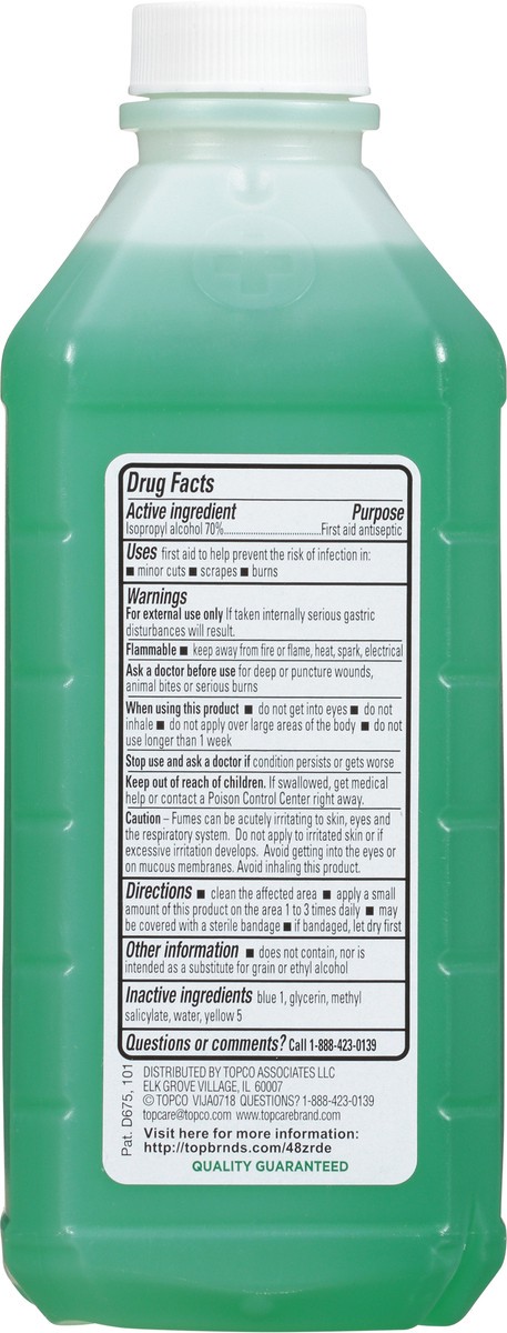 slide 3 of 9, TopCare Health 70% Wintergreen Isopropyl Alcohol 16 fl oz, 16 fl oz