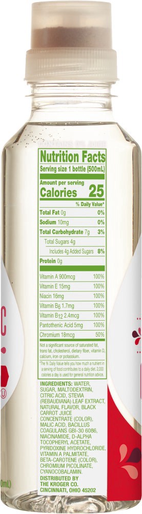slide 2 of 4, Simple Truth Probiotic Cherry Apple Water Drink - 16.9 fl oz, 16.9 fl oz