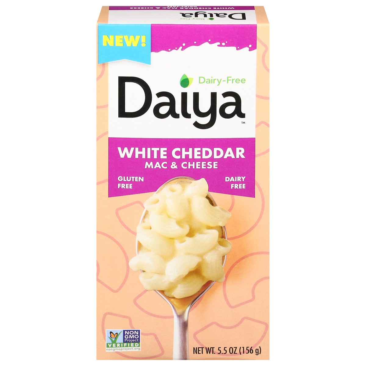 slide 1 of 8, Daiya Dairy-Free White Cheddar Mac & Cheese 5.5 oz, 5.5 oz