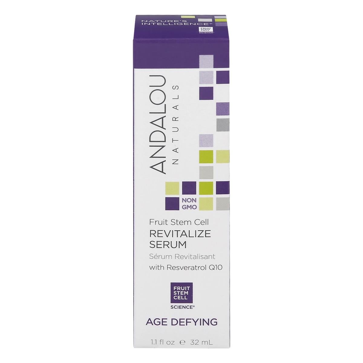 slide 1 of 1, Andalou Naturals Revitalizing Stem Cell Serum, 1.1 oz