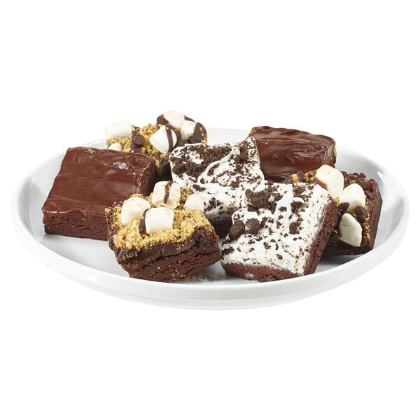slide 11 of 13, FRESH FROM MEIJER Meijer Spring Variety Brownie Party Platter /, 15 ct; 21 oz