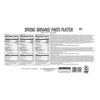 slide 6 of 13, FRESH FROM MEIJER Meijer Spring Variety Brownie Party Platter /, 15 ct; 21 oz