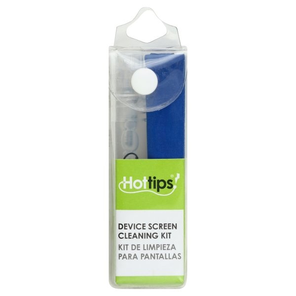 slide 1 of 1, Hottips! Device Screen Cleaning Kit, 1 ct