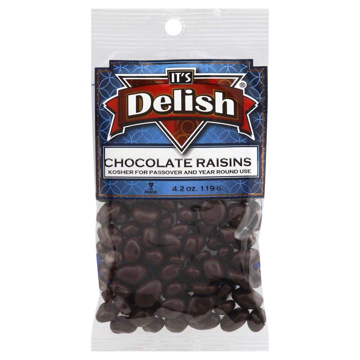 slide 2 of 3, It's Delish Chocolate Raisins - 4.2 oz, 4.2 oz
