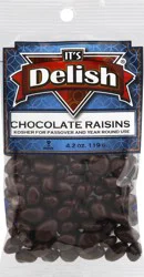 It's Delish Chocolate Raisins - 4.2 oz