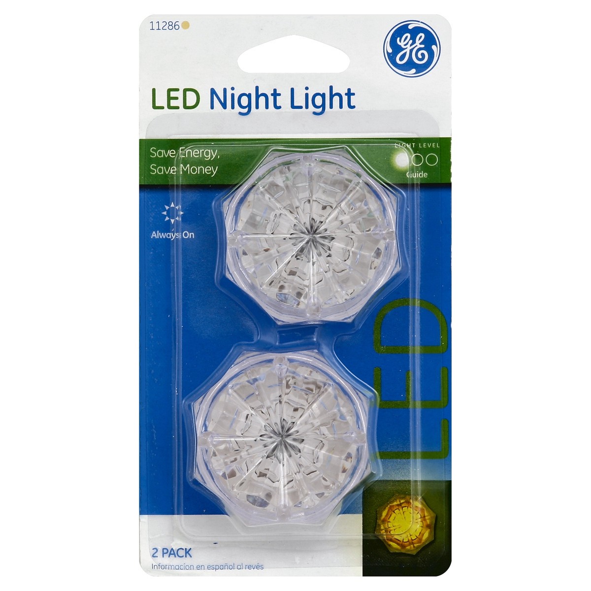 slide 3 of 3, GE Night Light 2 ea, 2 ct