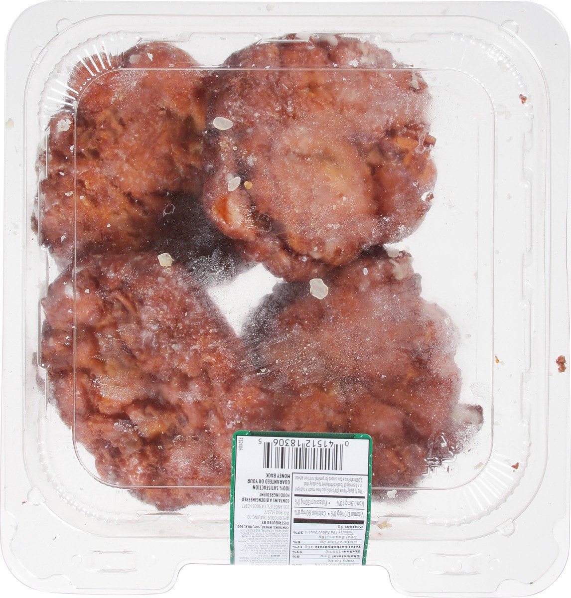 slide 13 of 14, First Street Glazed Apple Fritter, 14 oz