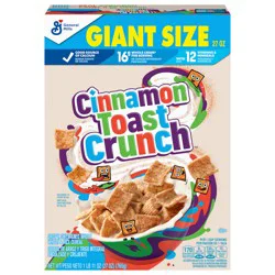 Cinnamon Toast Crunch General Mills Cinnamon Toast Crunch Giant Size Cereal