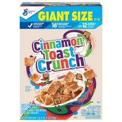 Cinnamon Toast Crunch General Mills Cinnamon Toast Crunch Giant Size Cereal