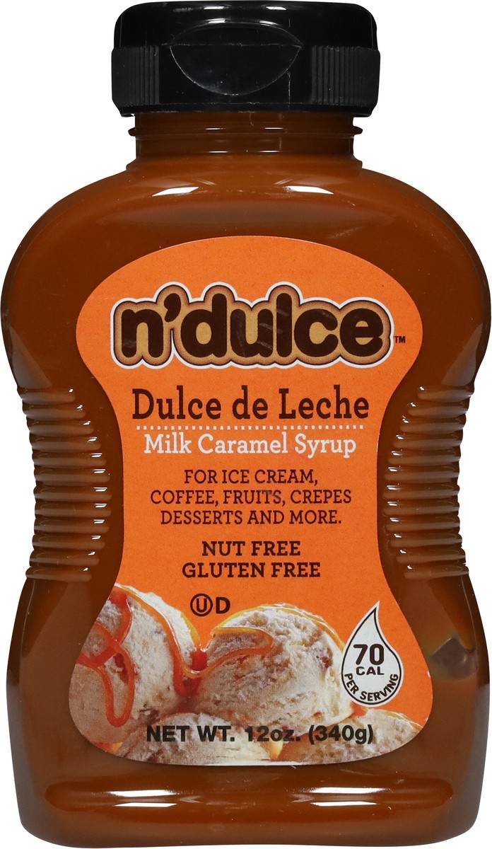 slide 7 of 9, N'Dulce Dulce de Leche Milk Caramel Syrup 12 oz, 12 oz