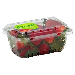 Organic Strawberries Prepacked - 1 lb