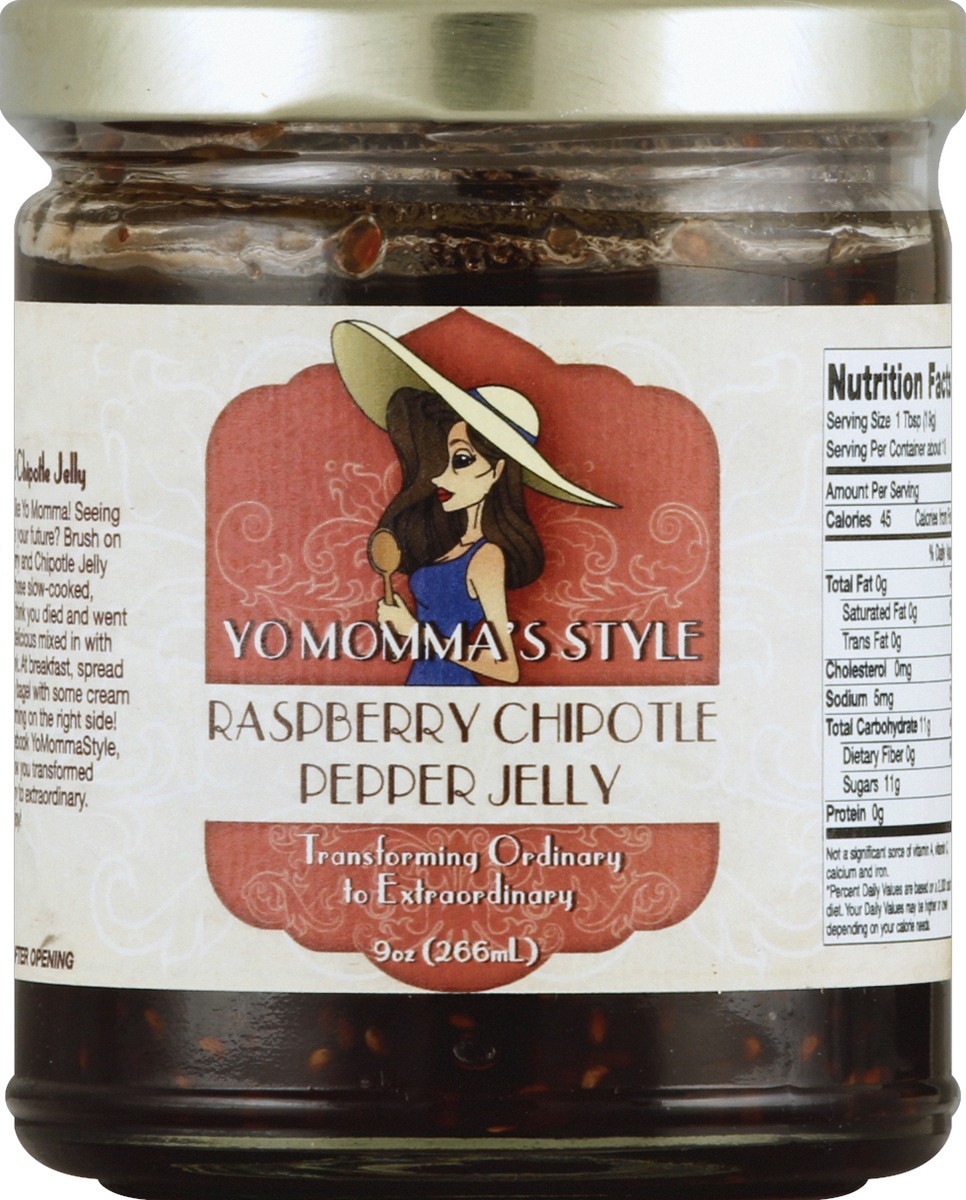 slide 1 of 2, Yo Mommas Style Jelly 9 oz, 9 oz